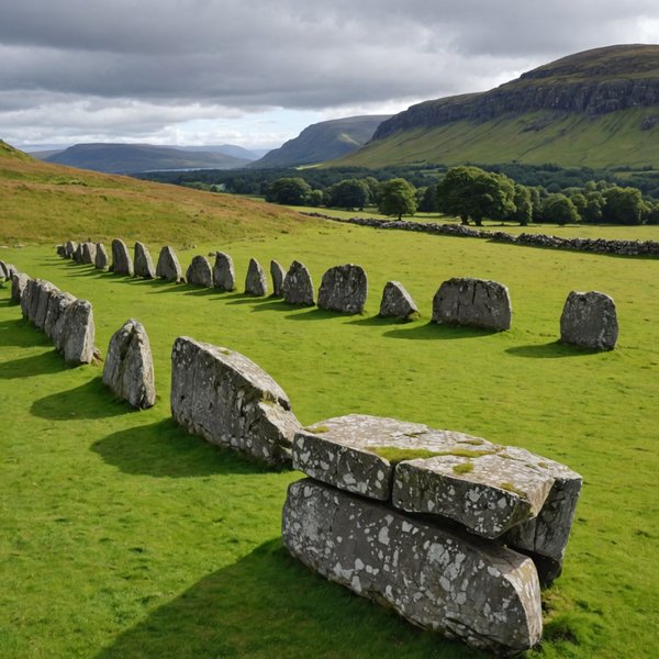 Comment trouver une croisière qui propose des visites de sites mégalithiques en Écosse?